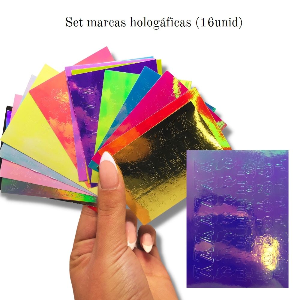 set-sticker-marcas-holografico-16-laminas
