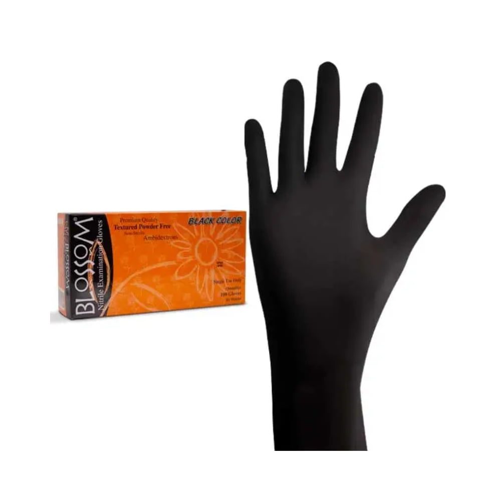 guantes-de-nitrilo-blossom-negro